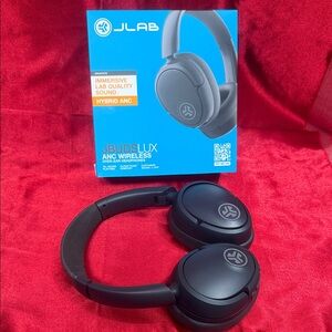JLab JBuds Lux ANC Wireless Over-Ear Headphones - Black